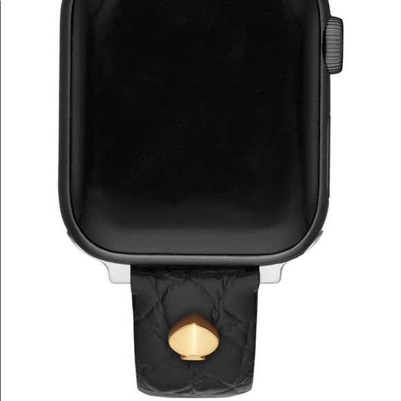 NEW! Kate Spade Croc Embossed Leather Apple Watch - Picture 4 of 14